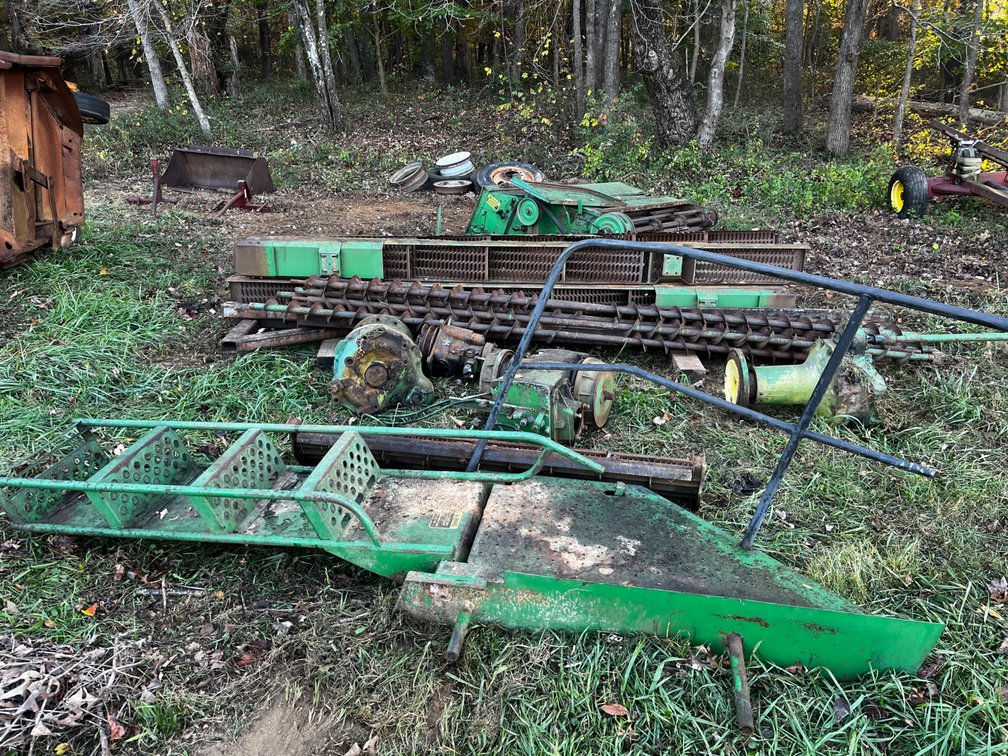 Various John Deere Combine Parts