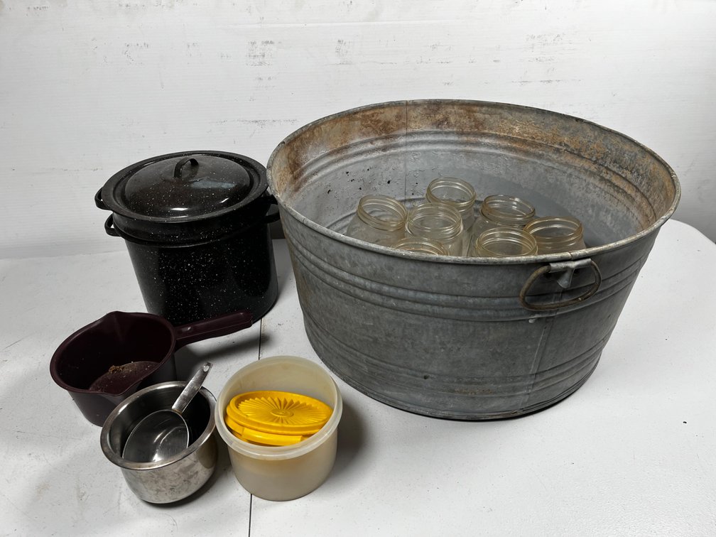 Galvanized Tub And Steamer