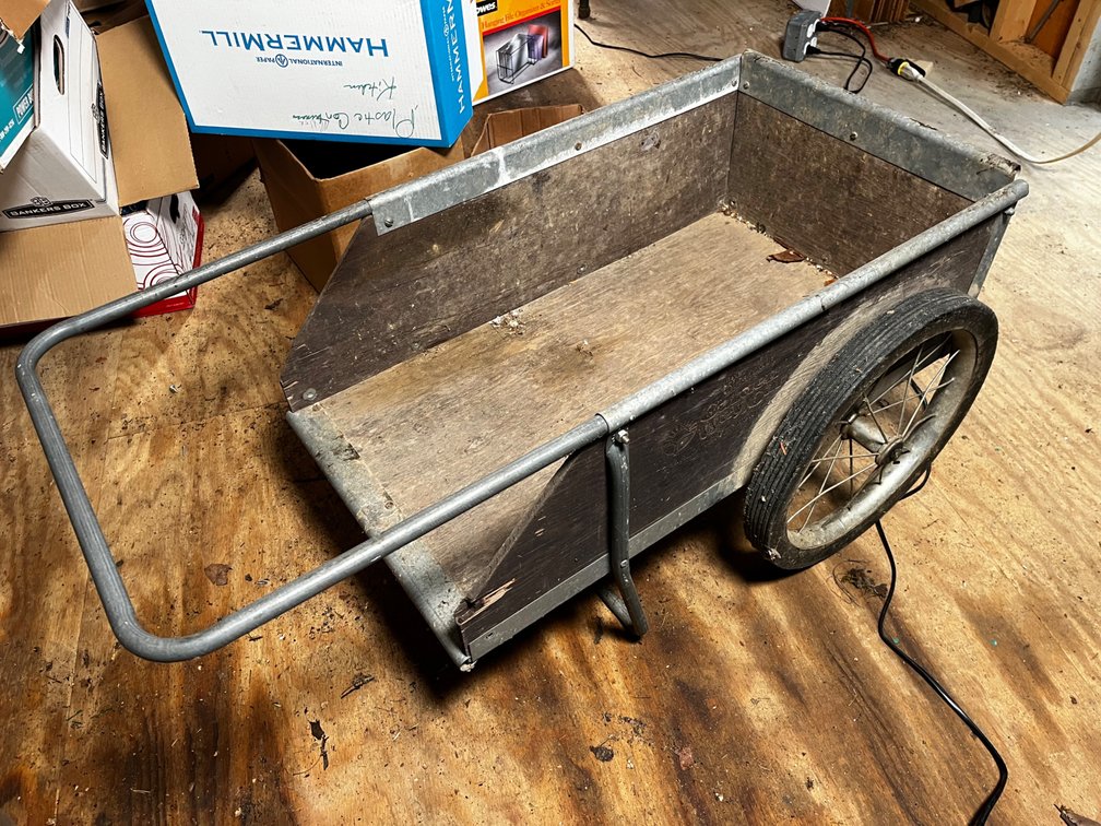Two Wheel Garden Cart