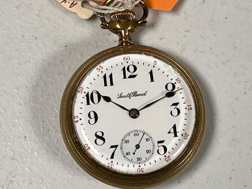 1908 South Bend Drummer’s Pocket Watch