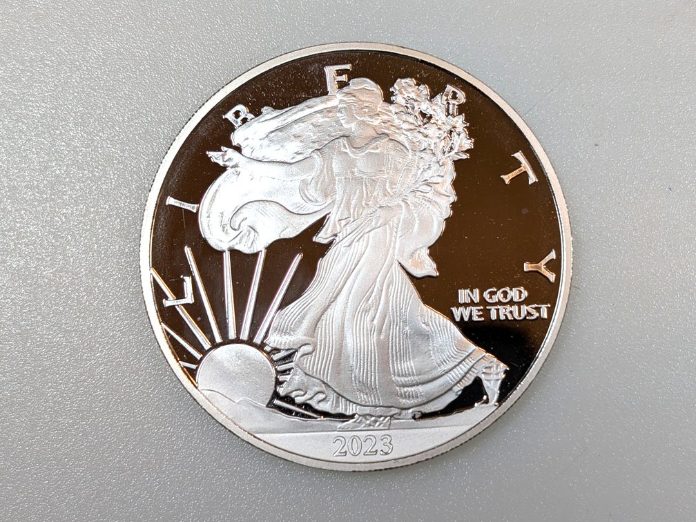 2023 Walking Liberty Proof Quarter Pound Silver Bullion