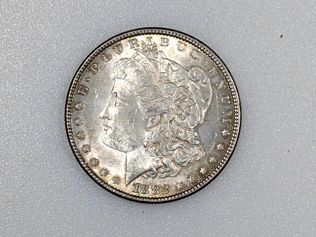 1882 Morgan Silver Dollar