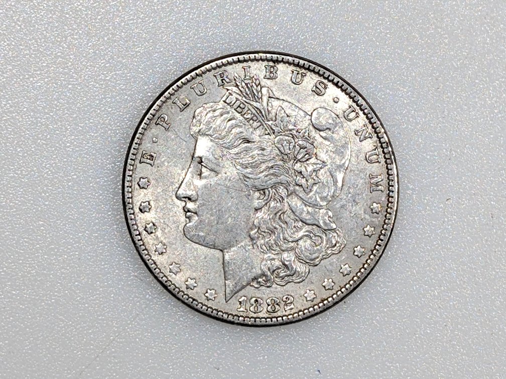 1882 Morgan Silver Dollar