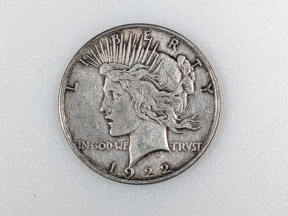 1922 Peace Silver Dollar