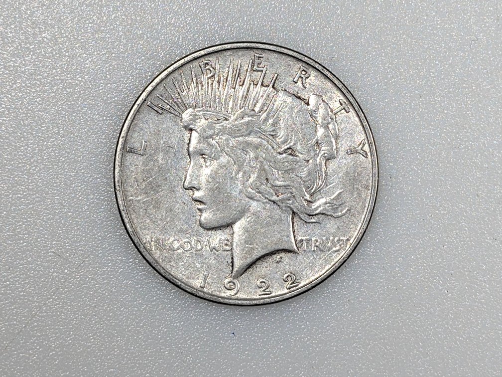 1922-D Peace Silver Dollar