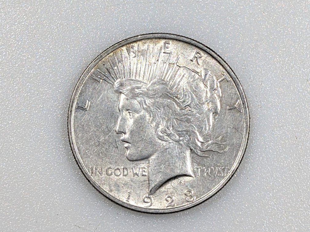1923 Peace Silver Dollar