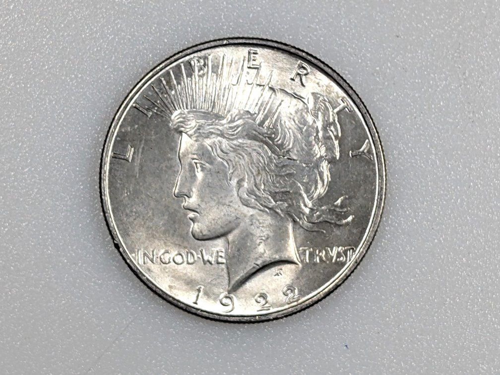1922 Peace Silver Dollar
