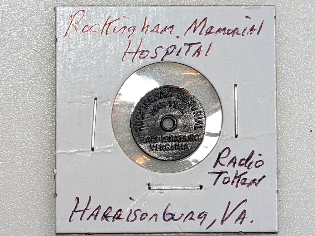 Rockingham Memorial Hospital Radio Token