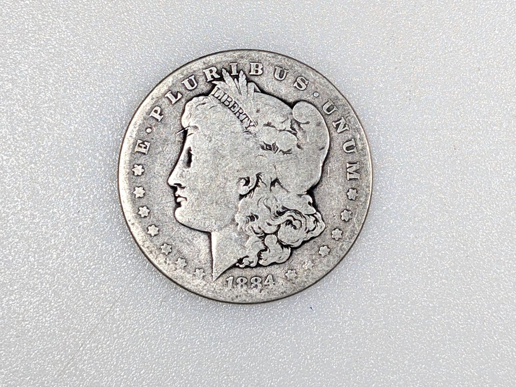 1884-S Morgan Silver Dollar