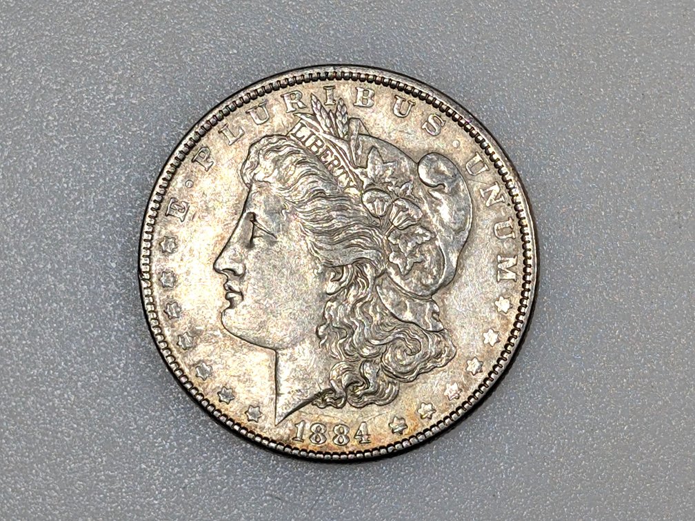 1884 Morgan Silver Dollar