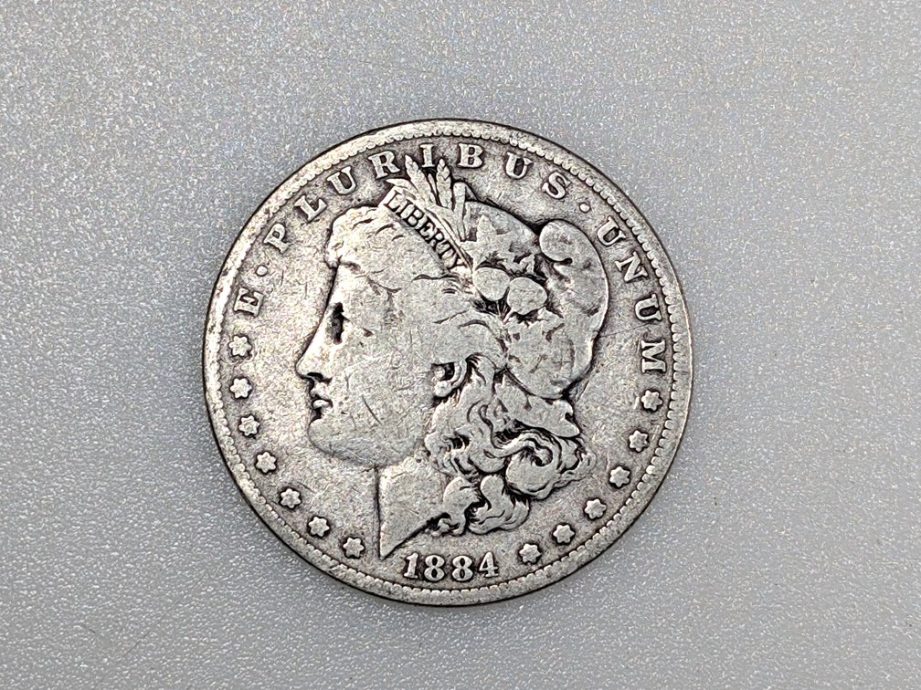 1884 Morgan Silver Dollar