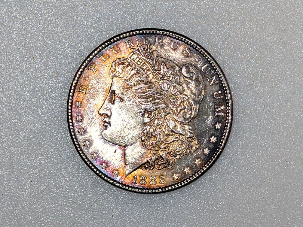 1885 Morgan Silver Dollar 