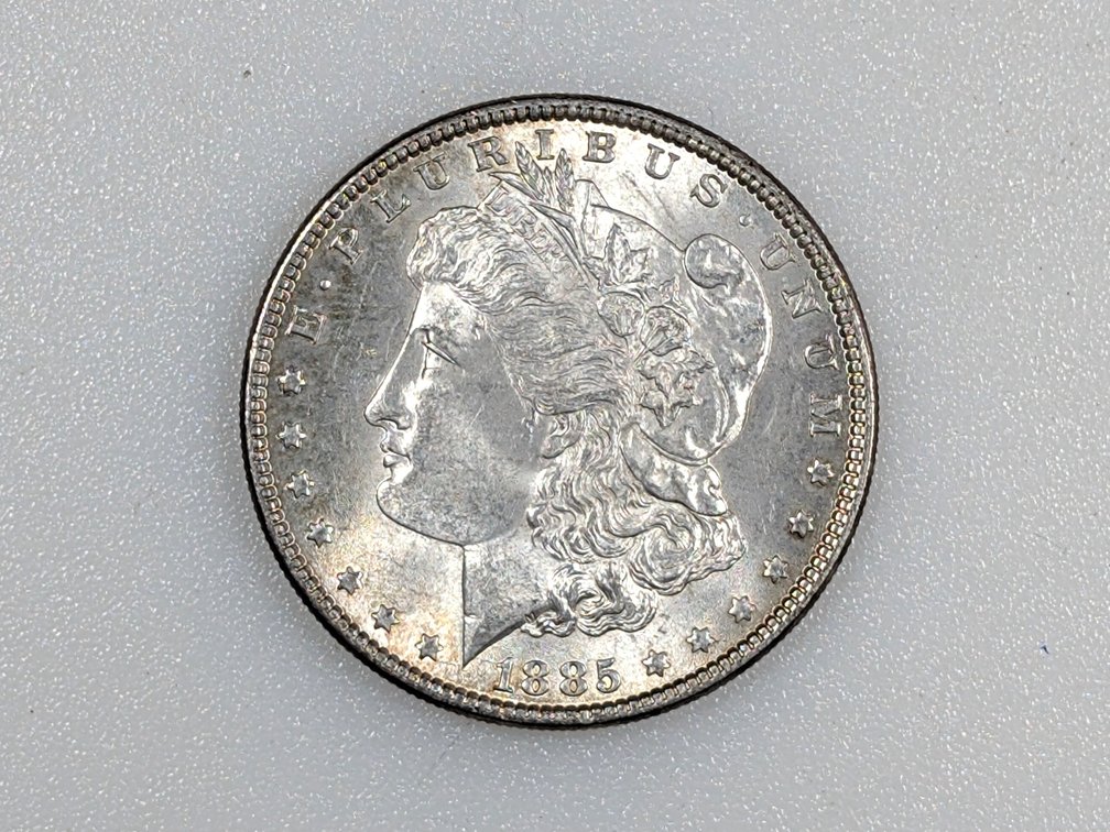 1885 Morgan Silver Dollar 