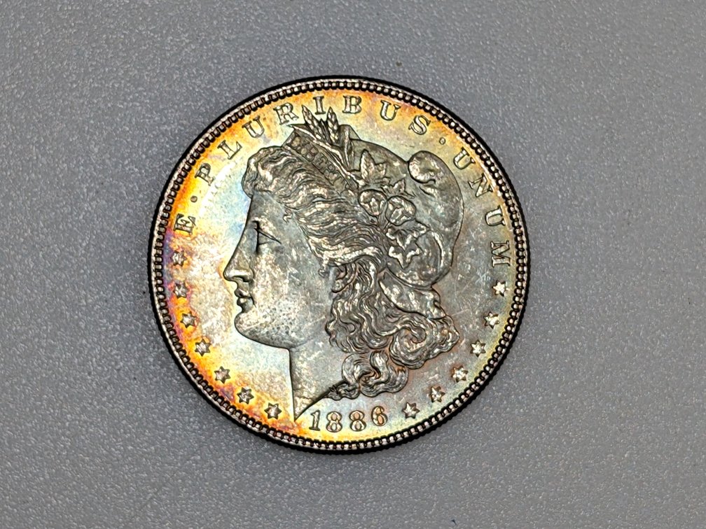 1886 Morgan Silver Dollar