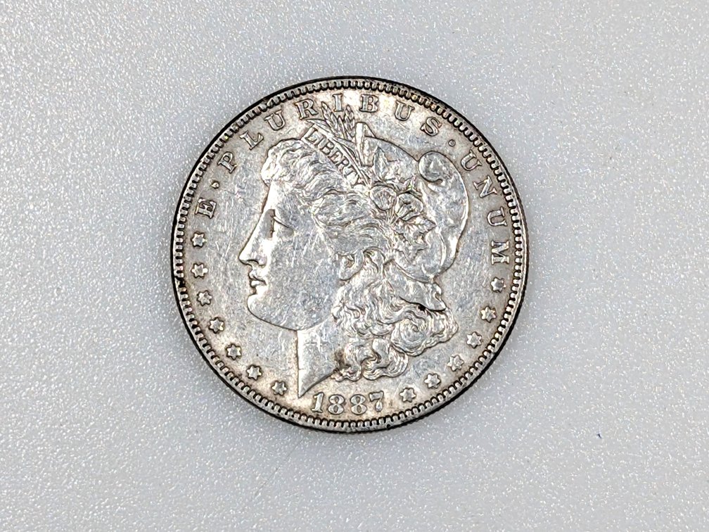 1887 Morgan Silver Dollar