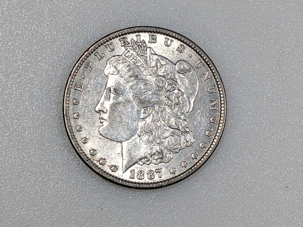1887 Morgan Silver Dollar