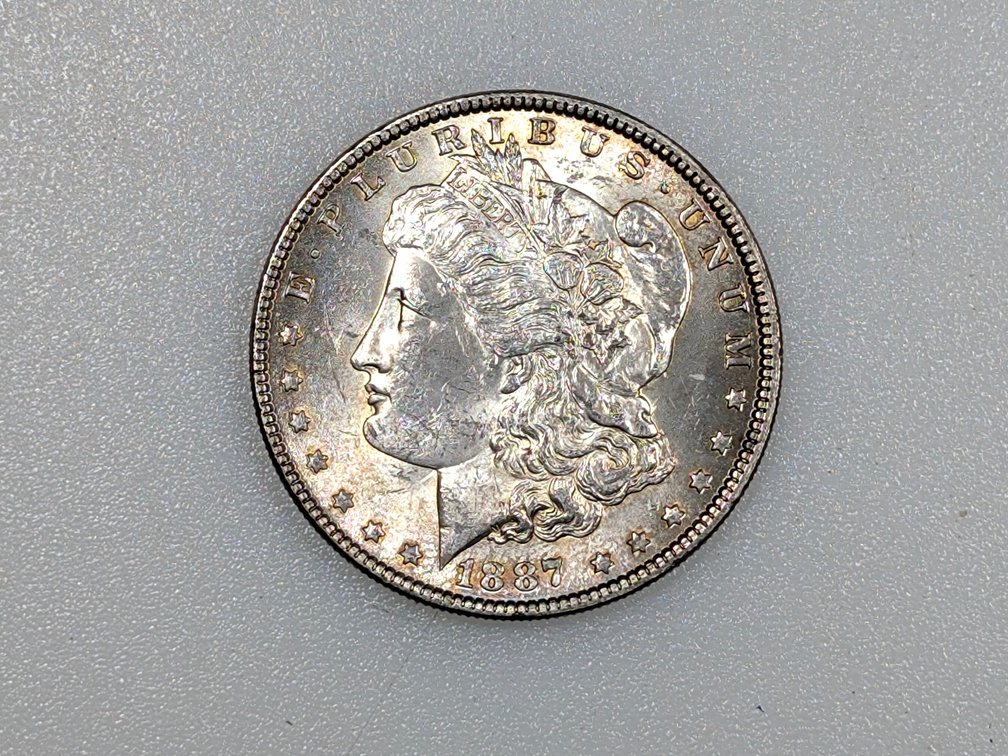 1887 Morgan Silver Dollar