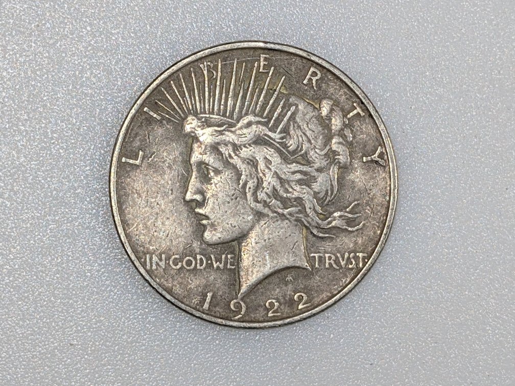 1922 Peace Silver Dollar