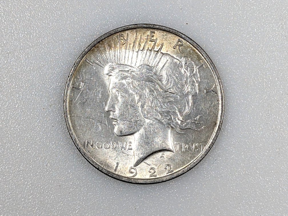 1922 Peace Silver Dollar