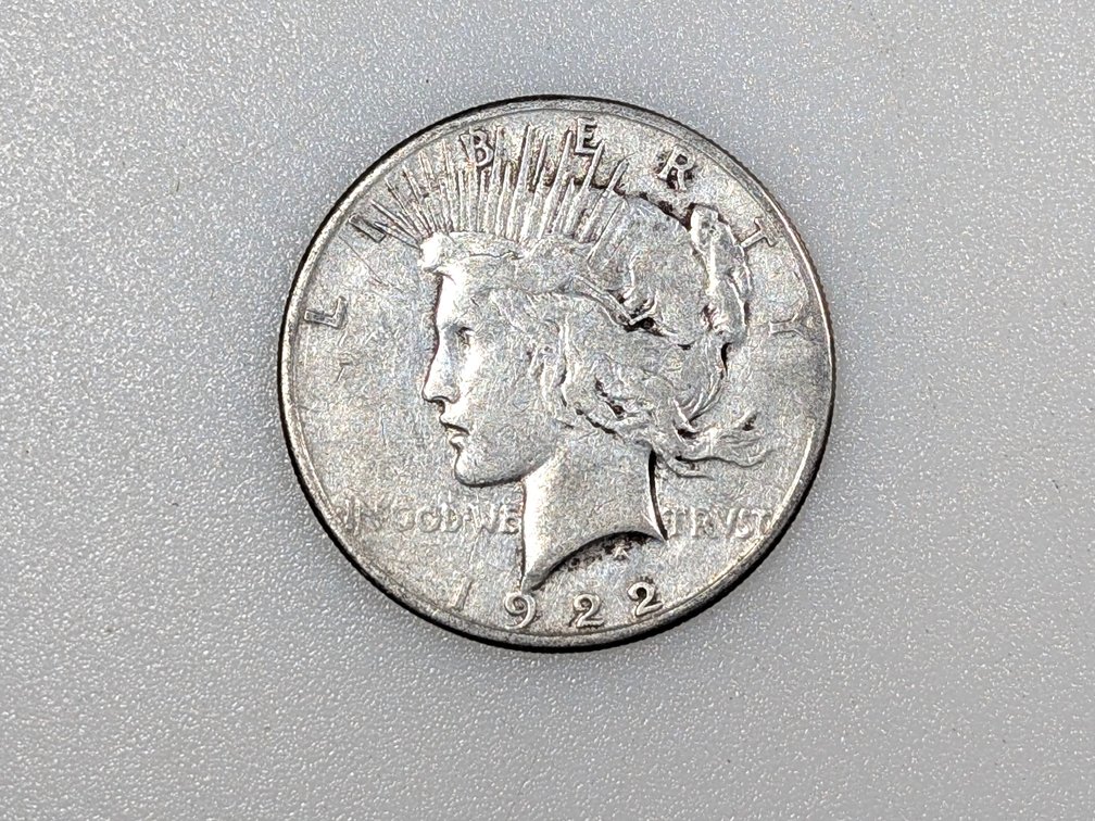1922-S Peace Silver Dollar