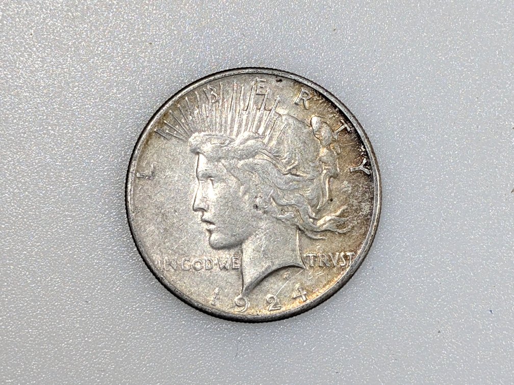 1924-S Peace Silver Dollar