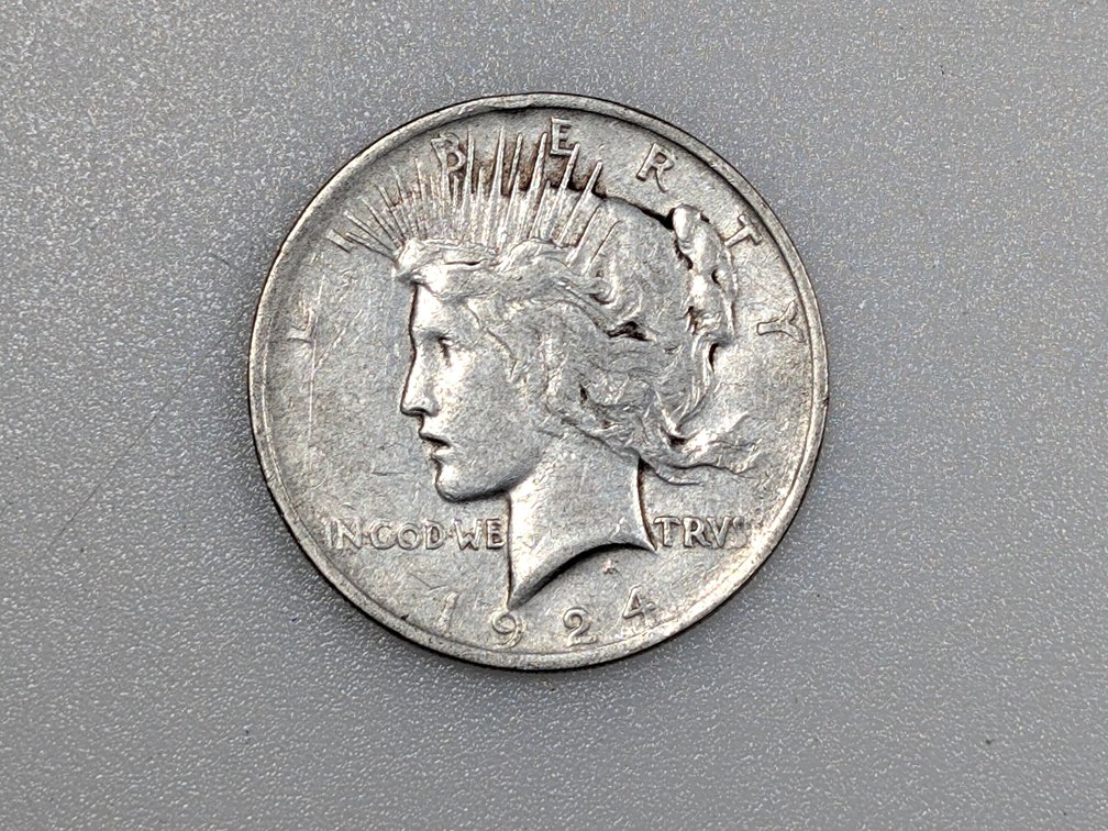 1924 Peace Silver Dollar