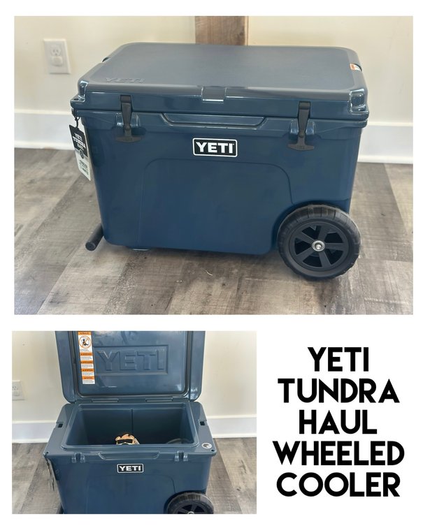 Yeti Tundra Haul Cooler.