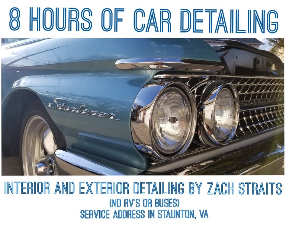 8 Hours of Car Detailing