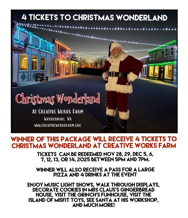 Christmas Wonderland For 4 @ Creative Works Farm