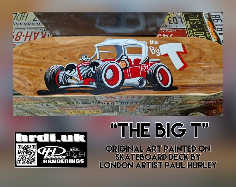 Big T art by Paul Hurley:
