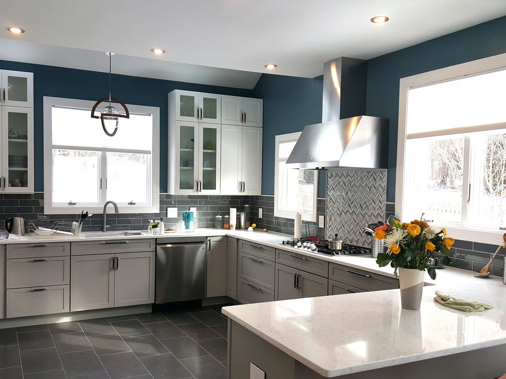 Kitchen Tile Backsplash Installation By Nolt's Renovations