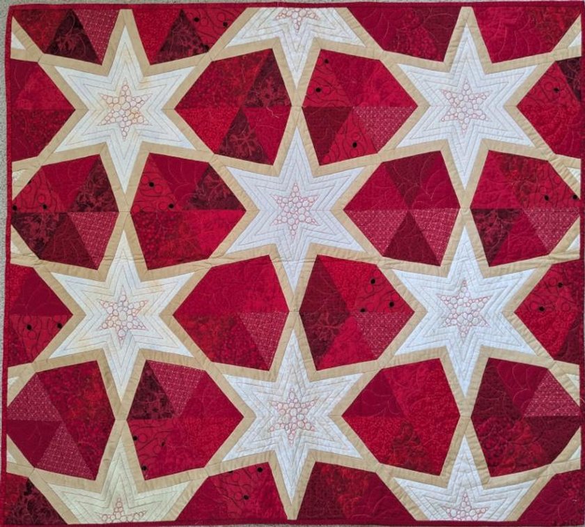 39x45" Wall Quilt By Barbara Cline