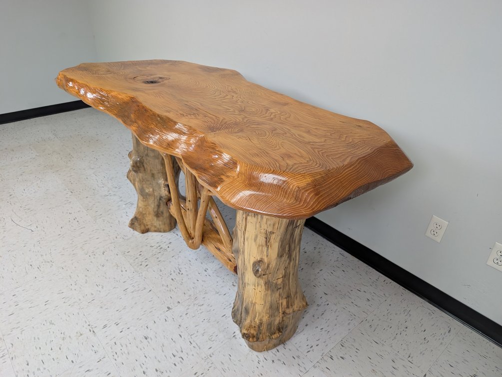 Live Edge Cedar Table
