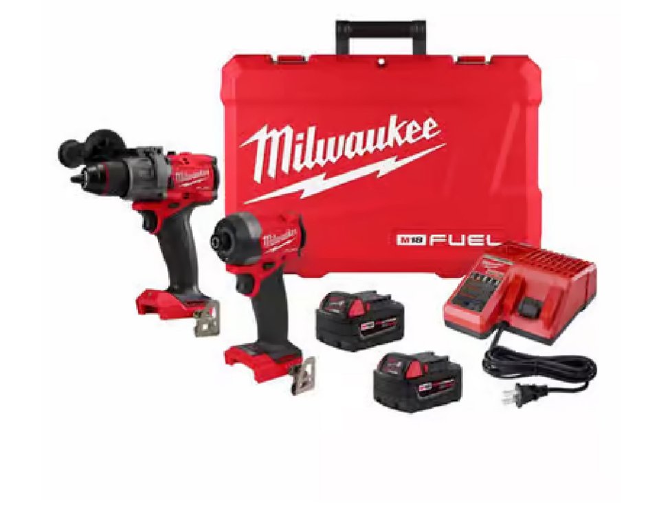 Milwaukee M18 Fuel Drill and Driver Set