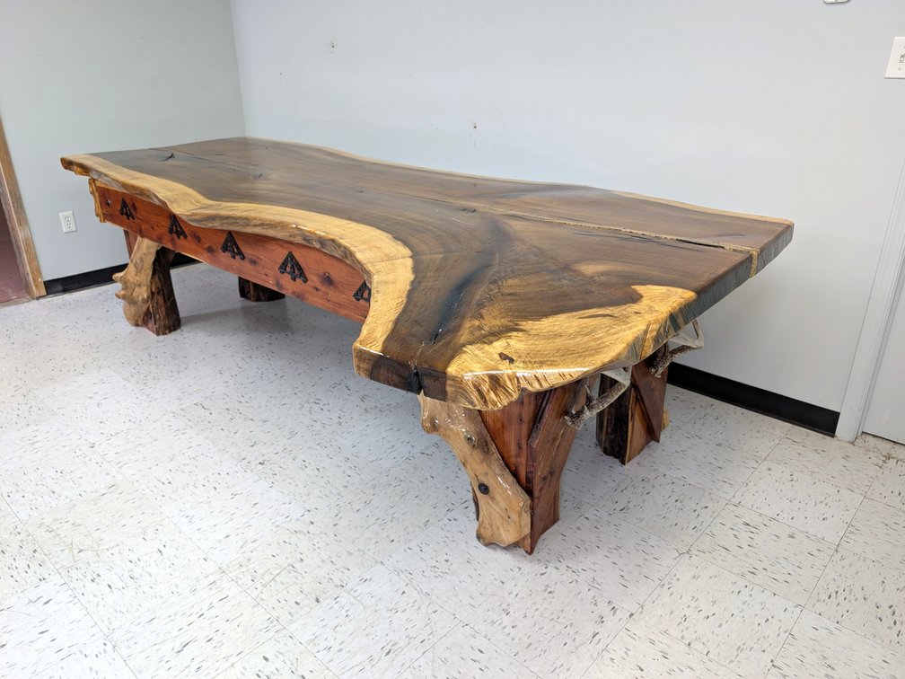 Walnut Live Edge Table