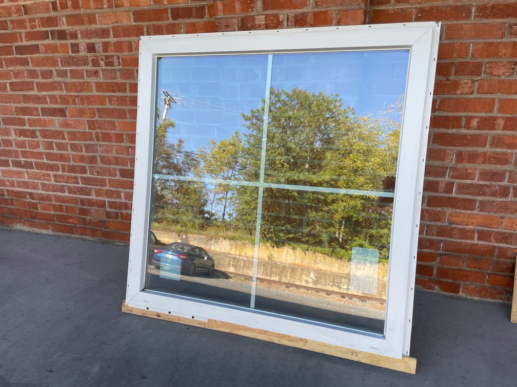 Harvey vinyl window 47.5” x 47.5”