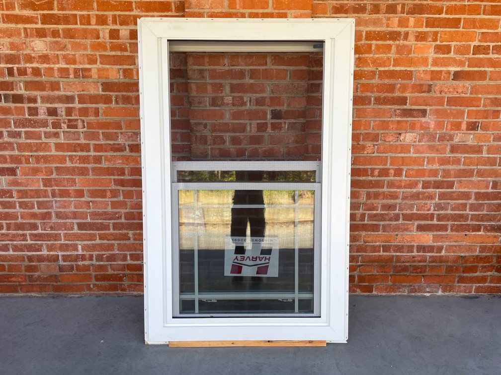 Harvey vinyl window 35.5” x 59.5”