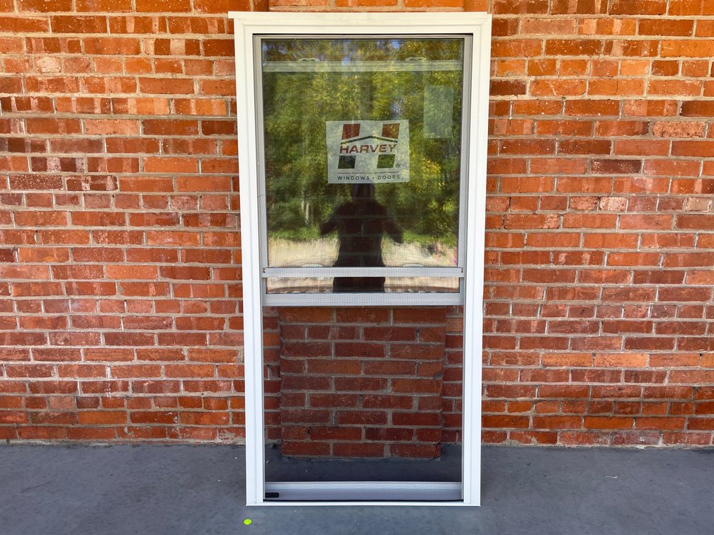 Harvey vinyl window 33.5” x 67.5”