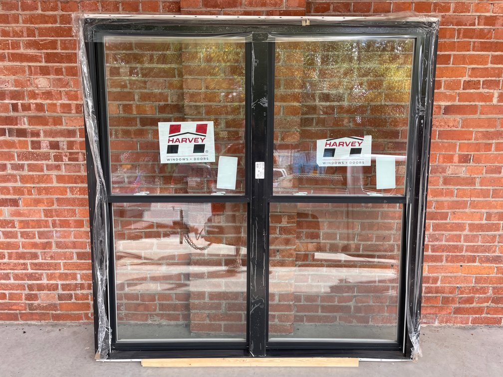 Harvey vinyl double window