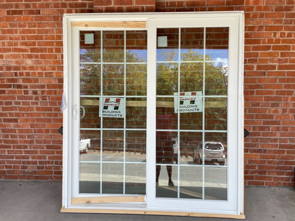 Harvey vinyl sliding patio door