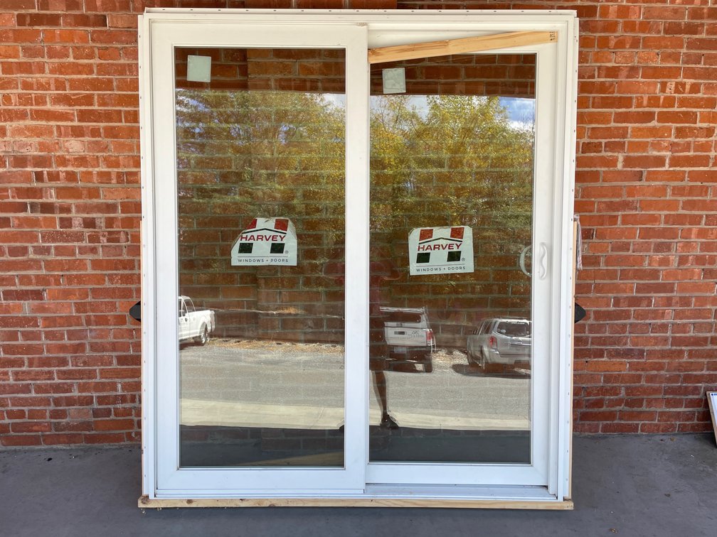 Harvey vinyl patio door
