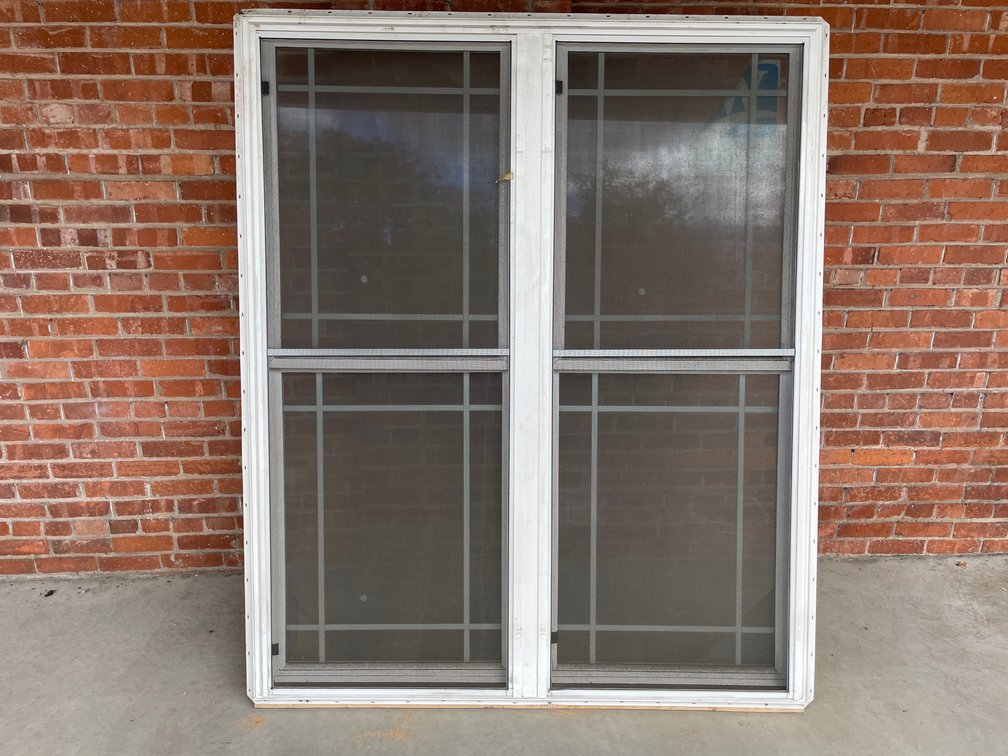 Jeld Wen vinyl double window