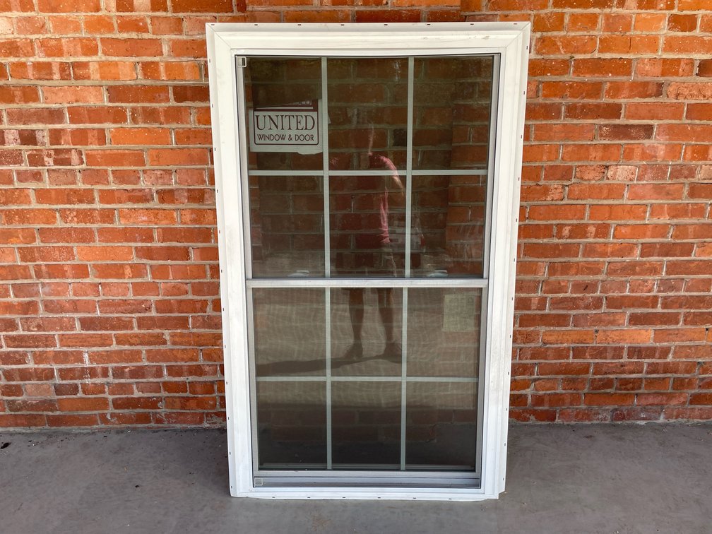 United vinyl window
