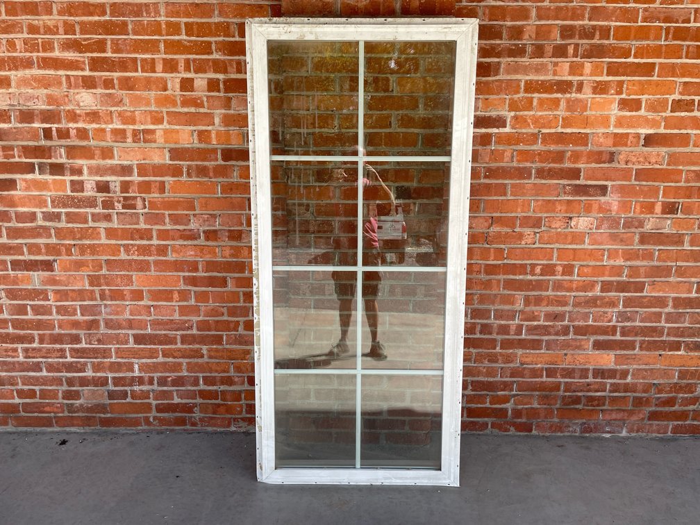 United vinyl fixed window