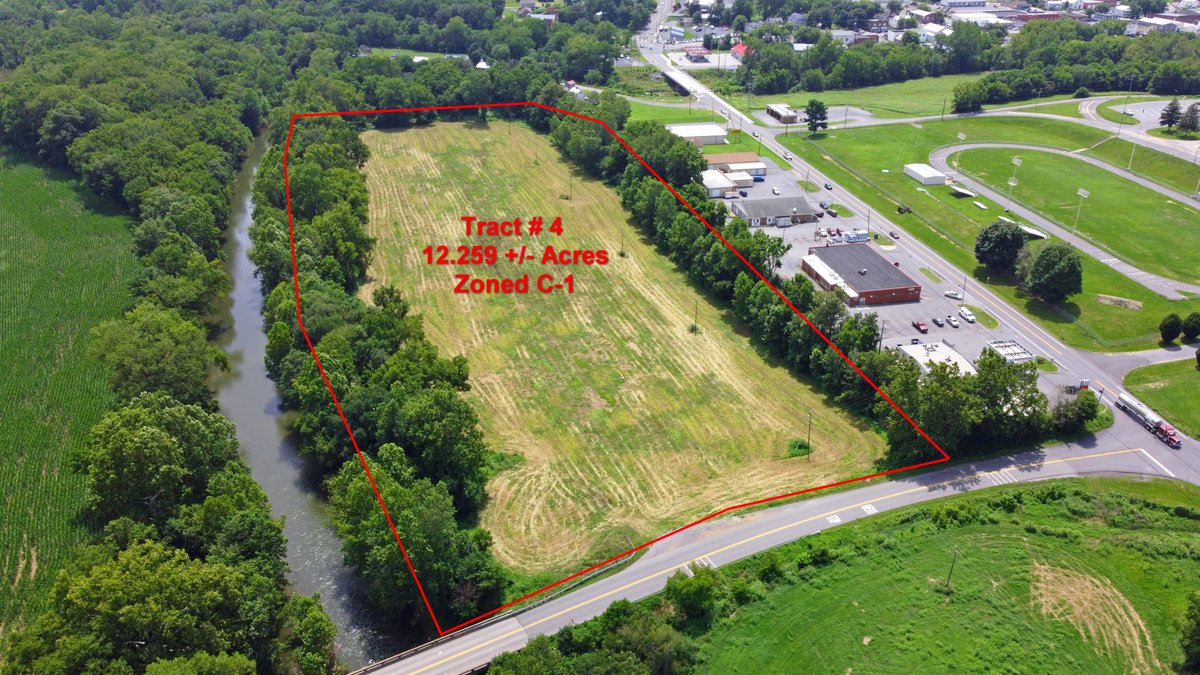 Tract #4 - 12.259 +/- Acres Zoned C-1