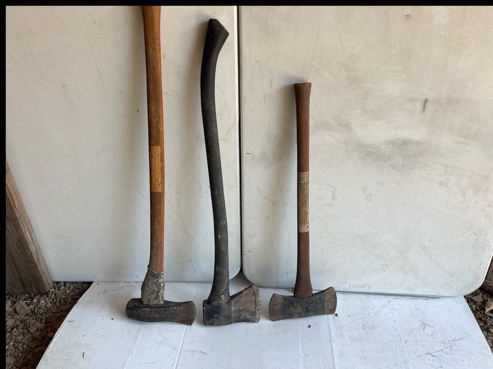 Spliting Maul and 2 Axes