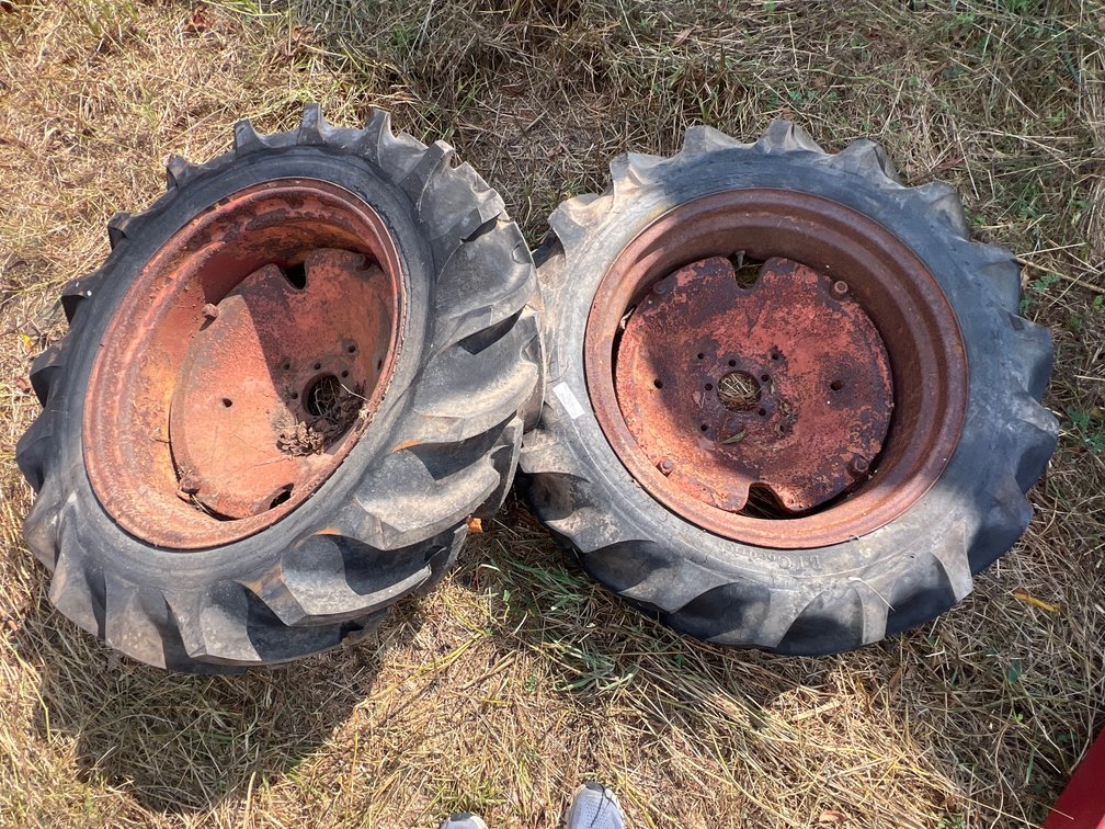 2  -  26” Rim Allis Chalmers tractor Wheels and Tires