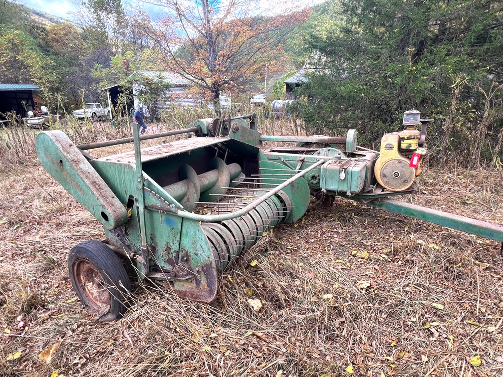 John Deere 14T Square Baler with Wisconsin engine