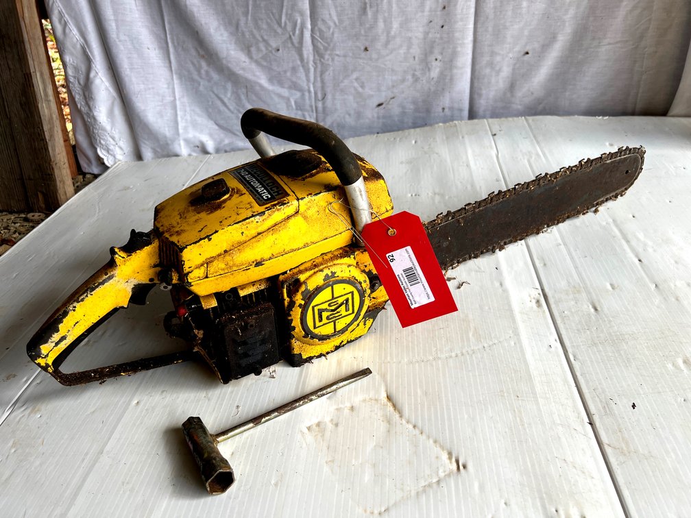 McCulloch 7-10 Automatic Chainsaw