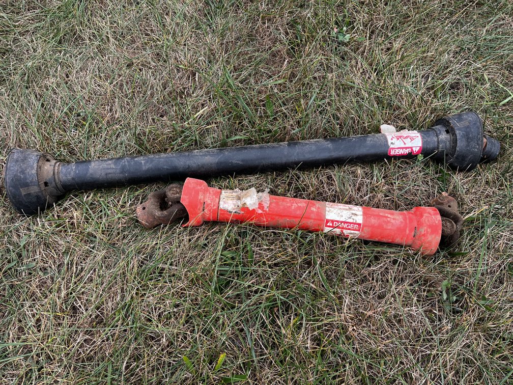 Two PTO Shafts